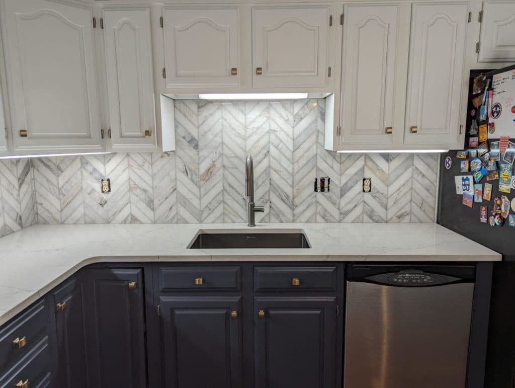 marble tile kitchen backsplash2